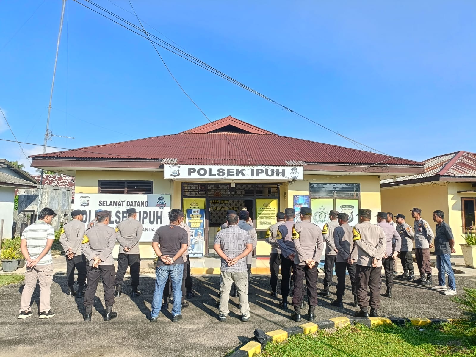 Pimpin Apel Perdana dan Anev, AKP Hardiansyah Sampaikan Arahan