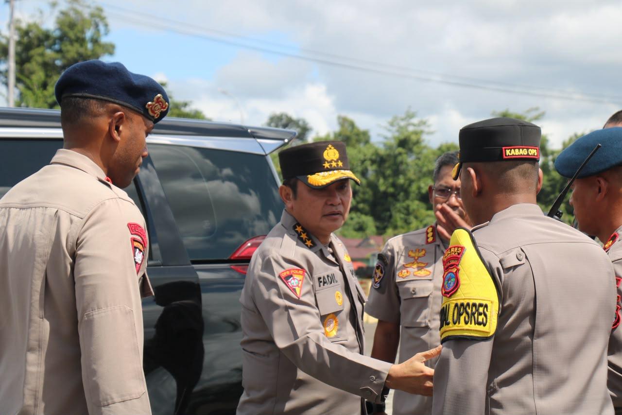 Astamaops Kapolri Tinjau Wilayah Operasi di Papua, Tekankan Pendekatan Humanis dan Kesehatan Personel