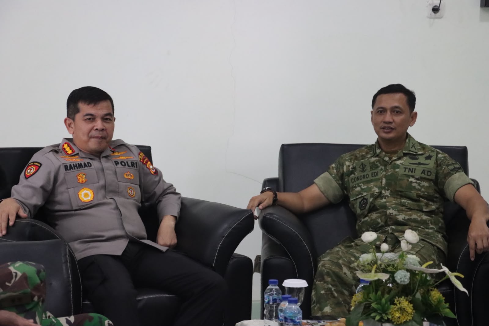 Kapolresta Bengkulu Perkuat Sinergitas TNI-Polri melalui Silaturahmi ke Kodim 0407/Bengkulu